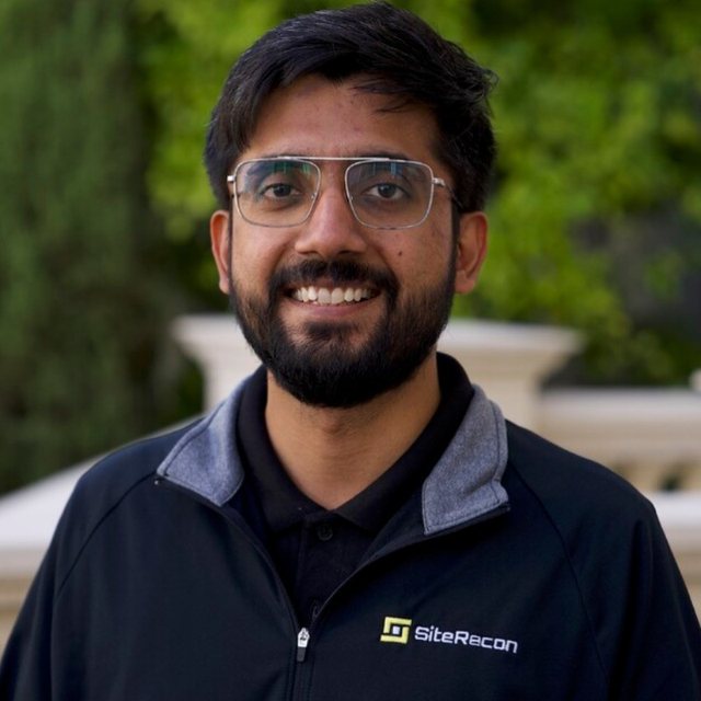 Utkarsh Sharma, CEO of SiteRecon